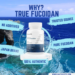 Mozuku seaweed source for fucoidan extraction