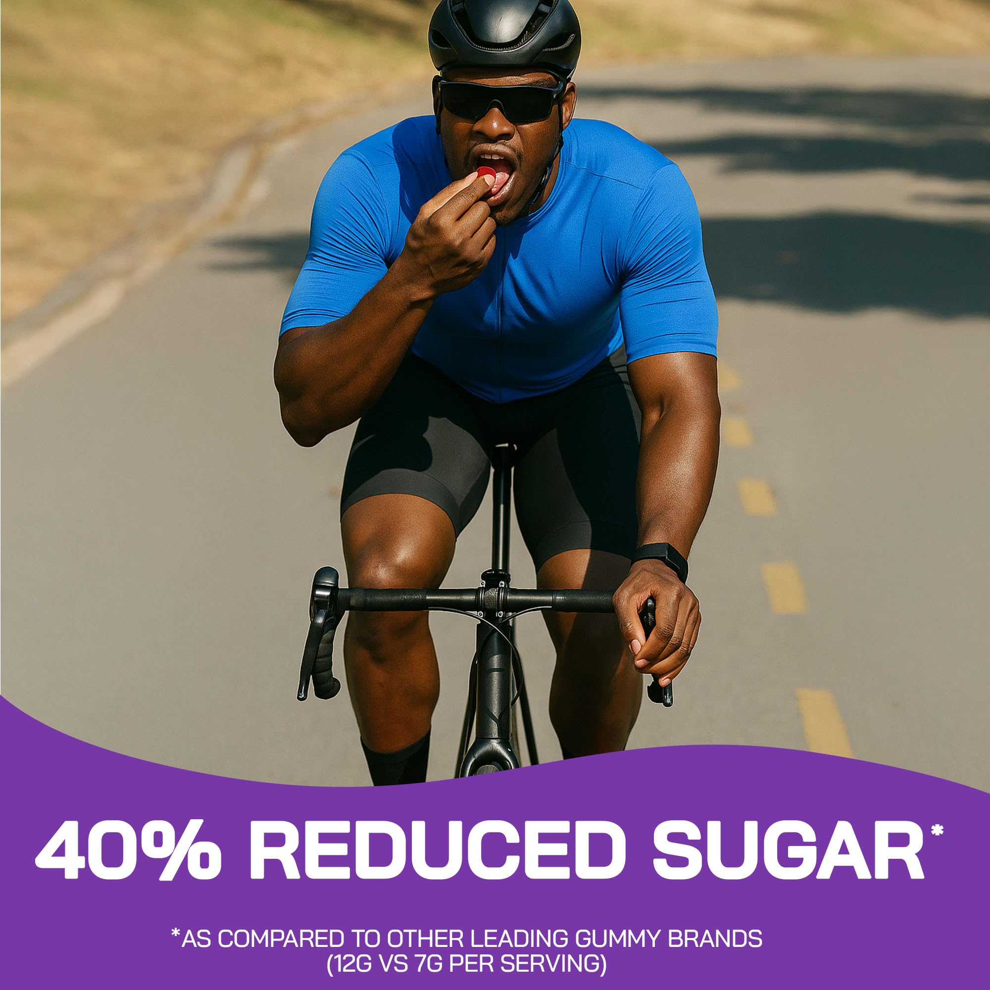 OKU ōku Energy Chews 4g prebiotic fiber supports daily digestive wellness.