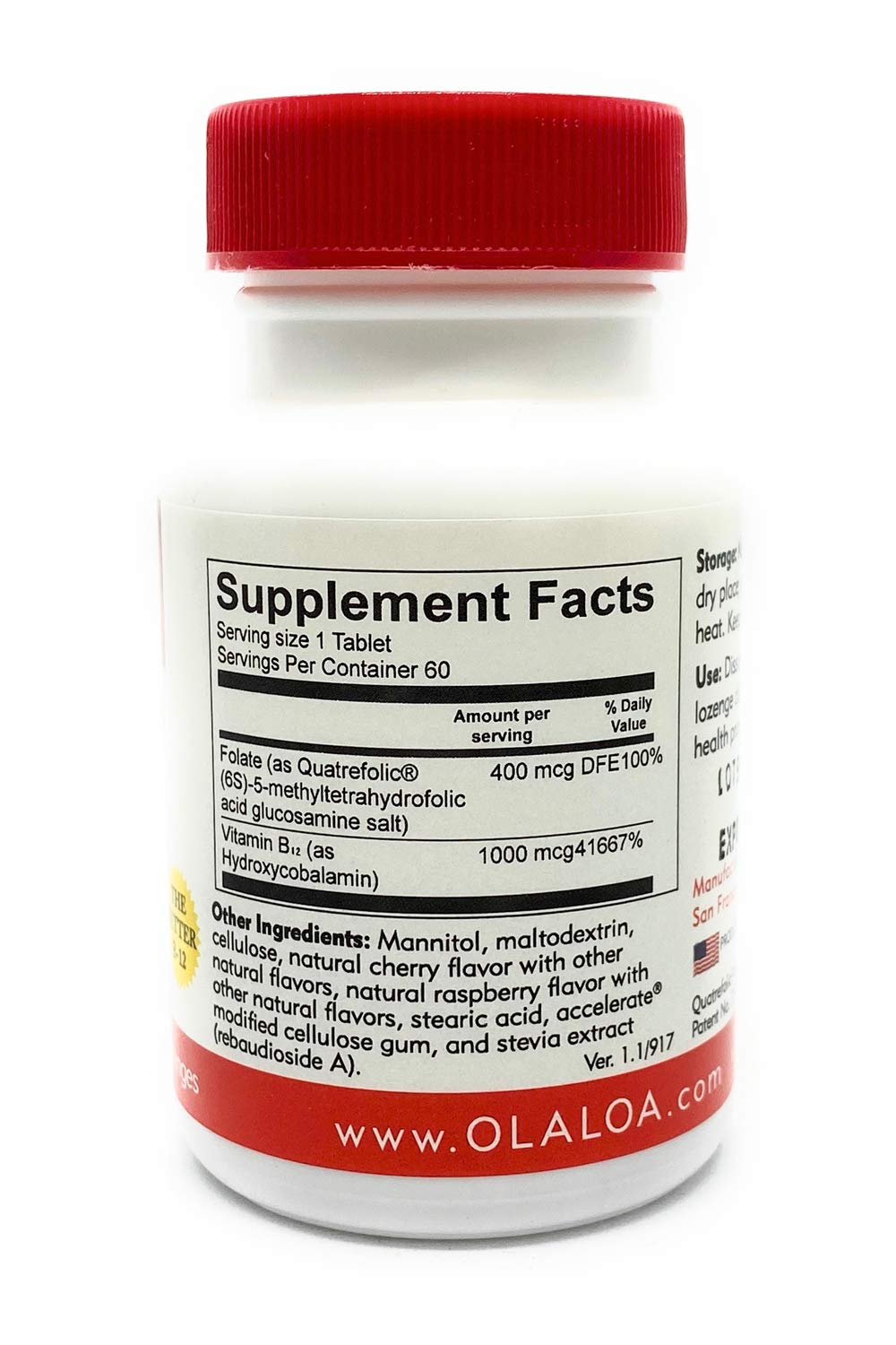 Hydroxycobalamin B12 ingredient detail label