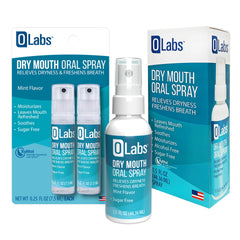 OLabs Mint Dry Mouth Spray 1.5 oz bottle