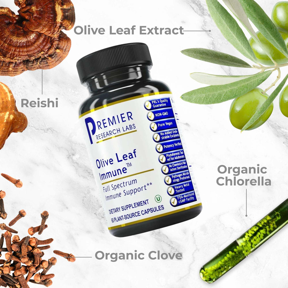 Close-up of oleuropein content at 20 percent