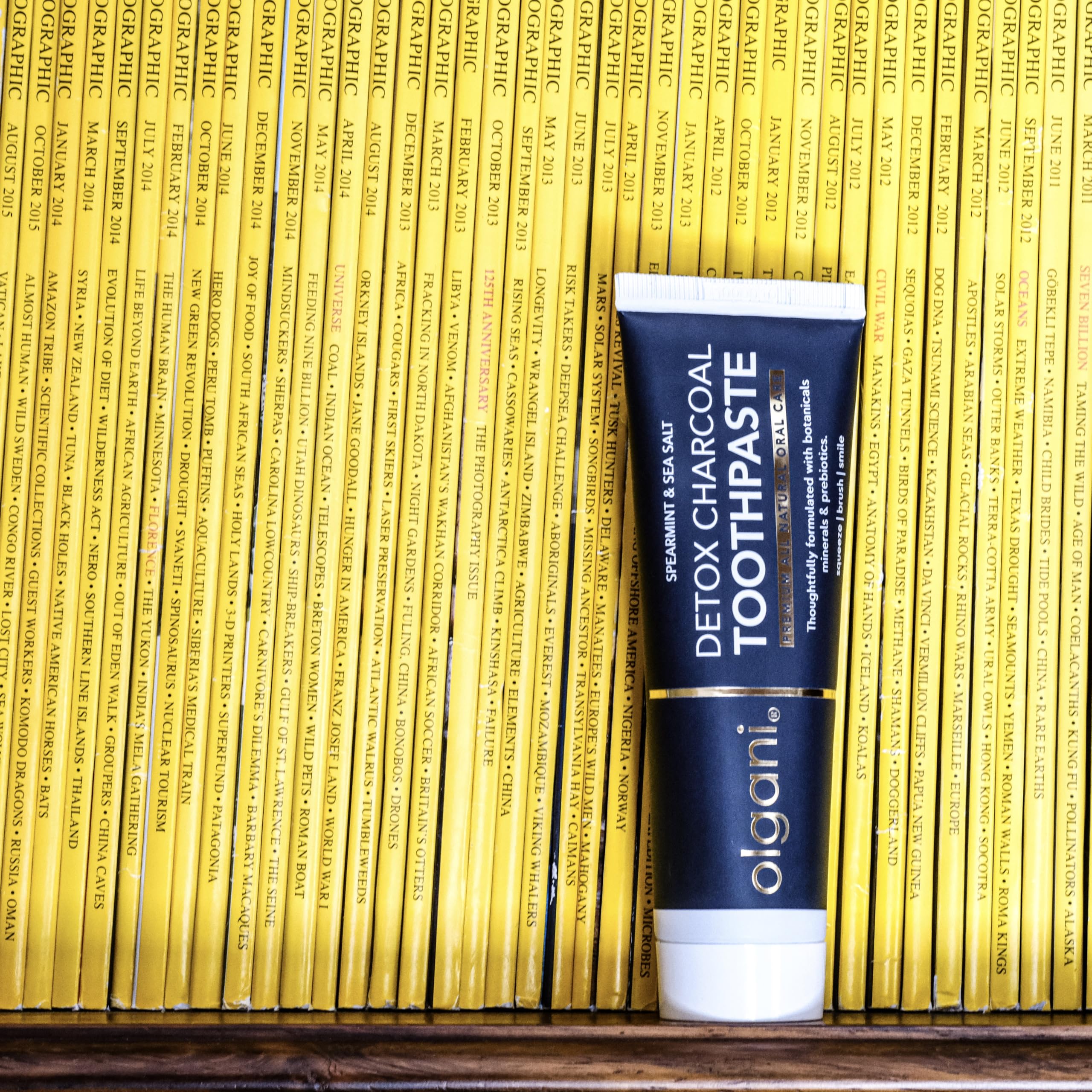 Natural fluoride-free toothpaste bundle by OLGANI
