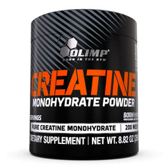 OLIMP Creatine Monohydrate Powder bottle – front view