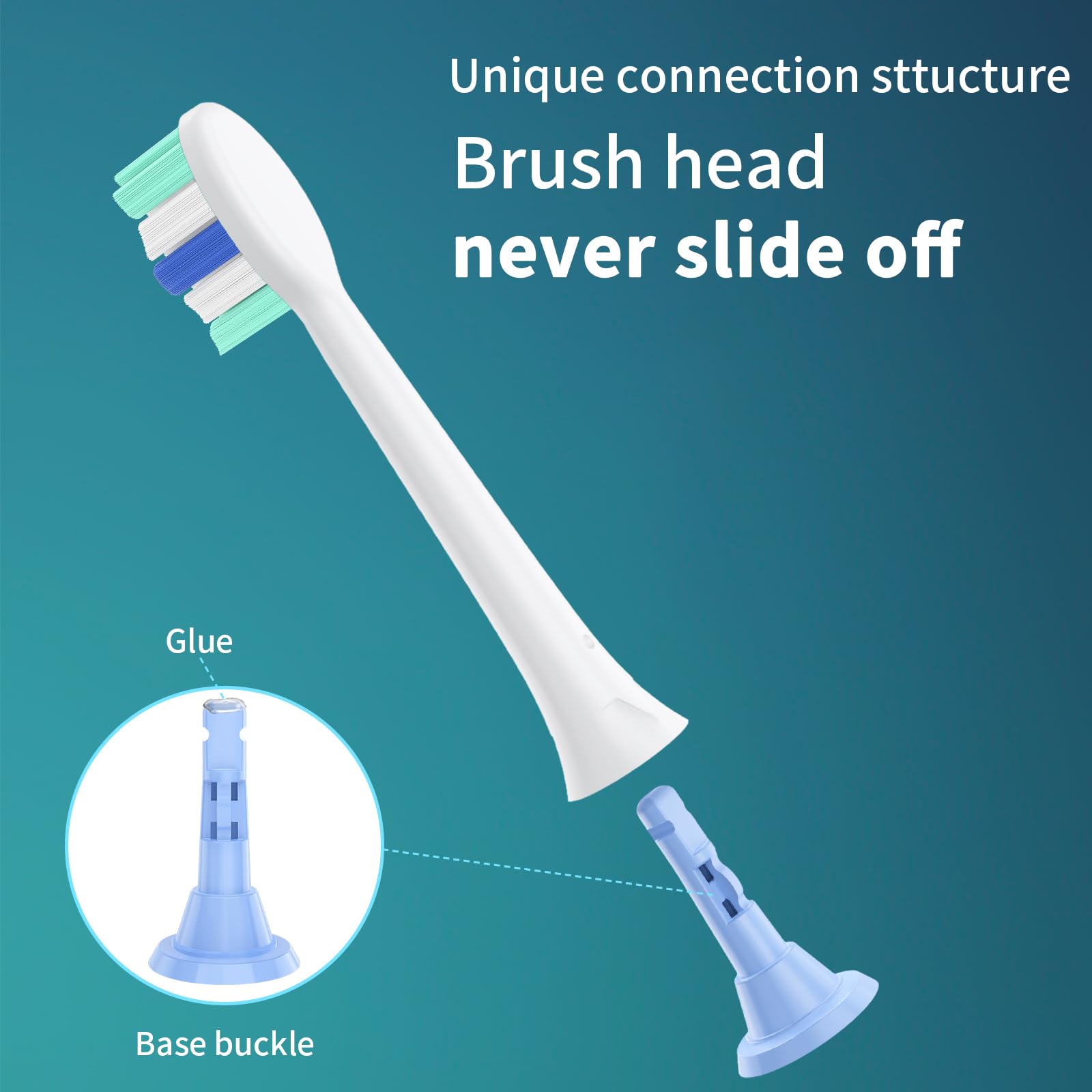 Not compatible with Philips One or screw-on handles; OLINS KAKO branding