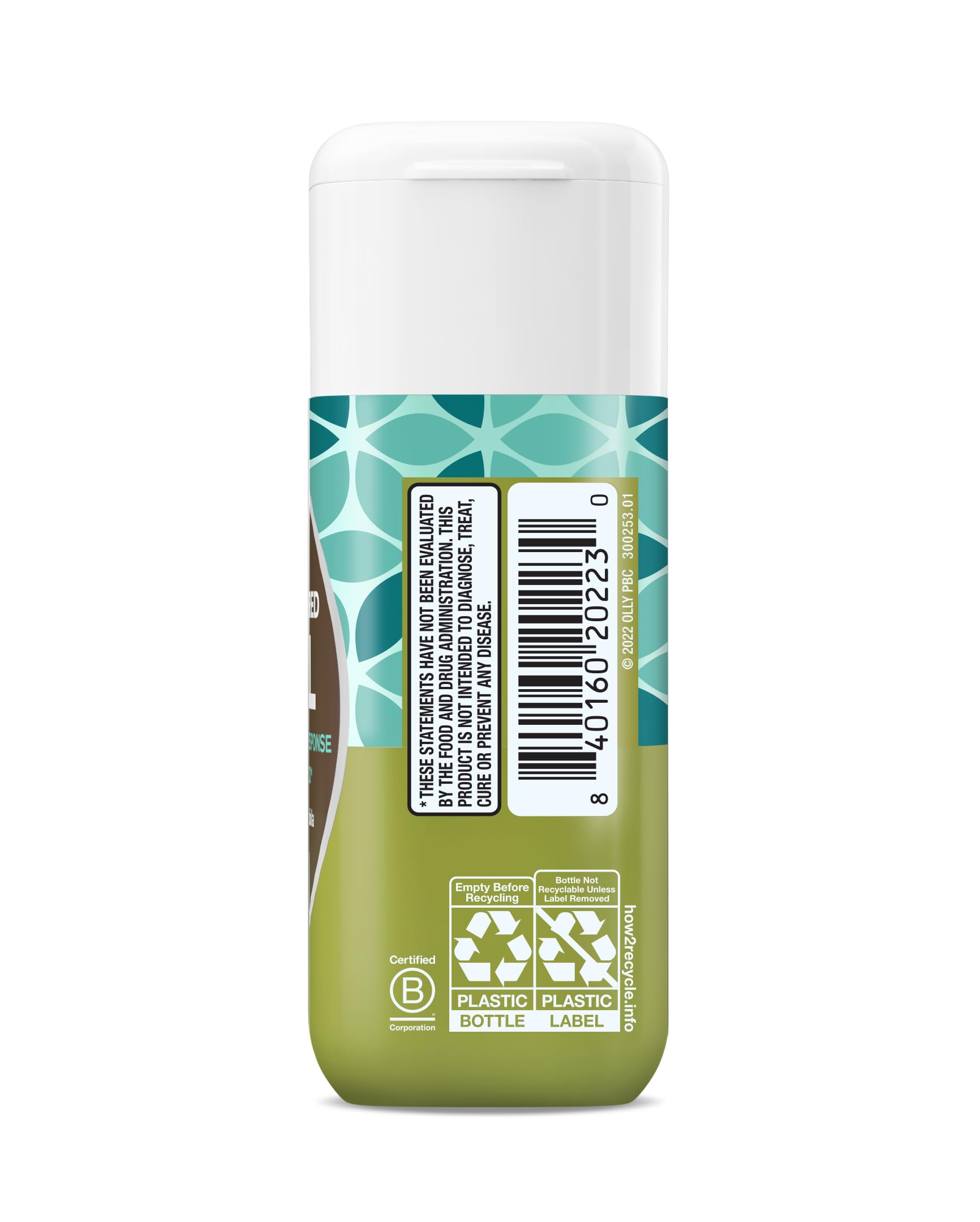 Calm mind and balanced mood concept for OLLY Chill