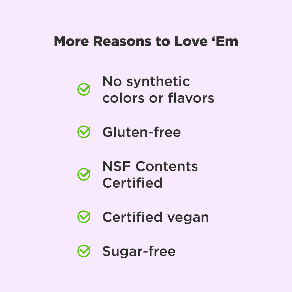 Green Tea, Ginger, and Goji Berry blend in OLLY Combat Cravings