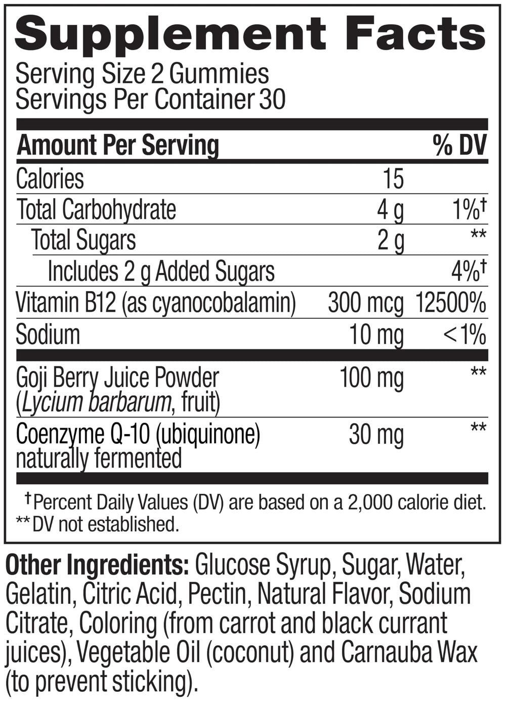 Gummy with a glass of water lifestyle shot
