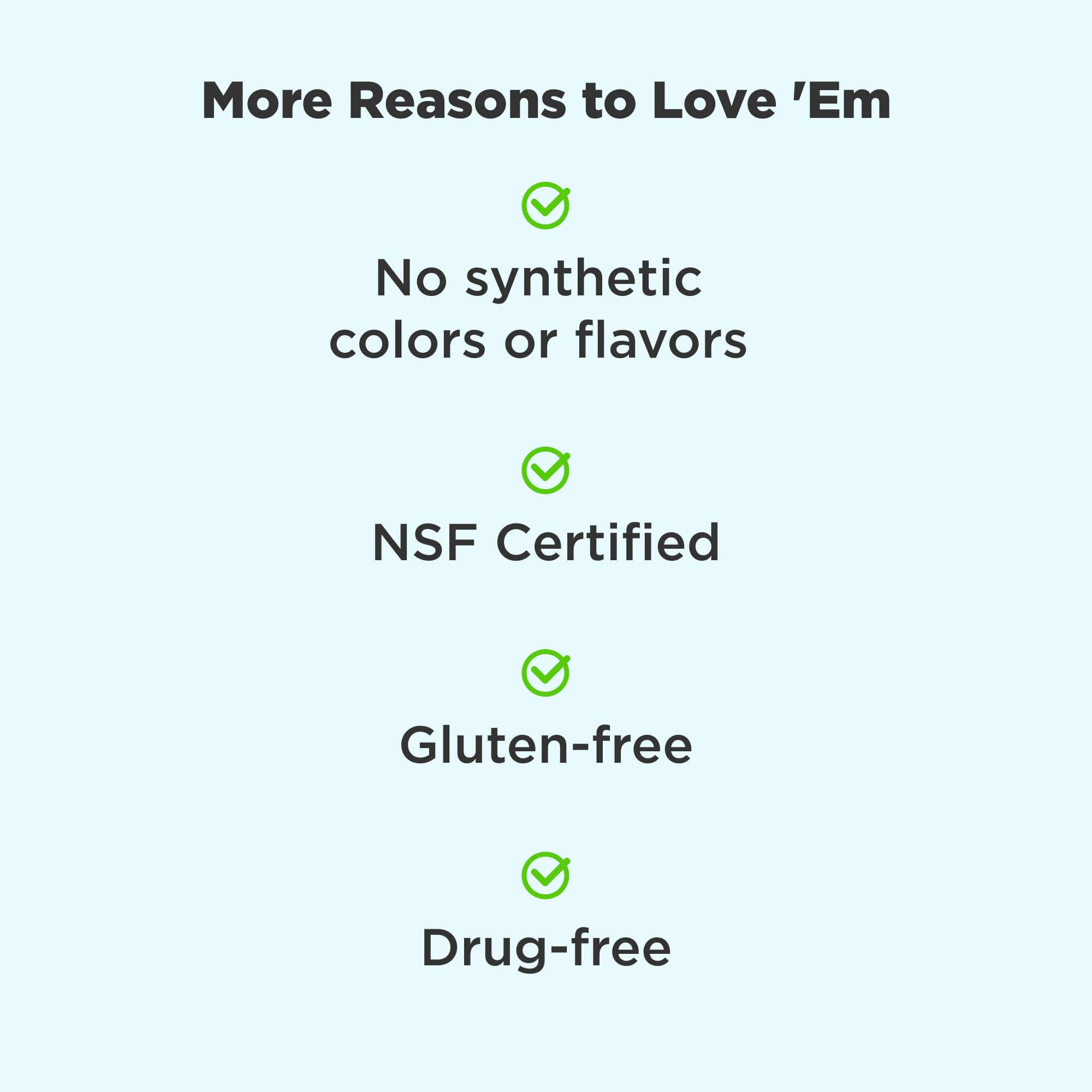 Ingredients for OLLY Goodbye Stress Gummy