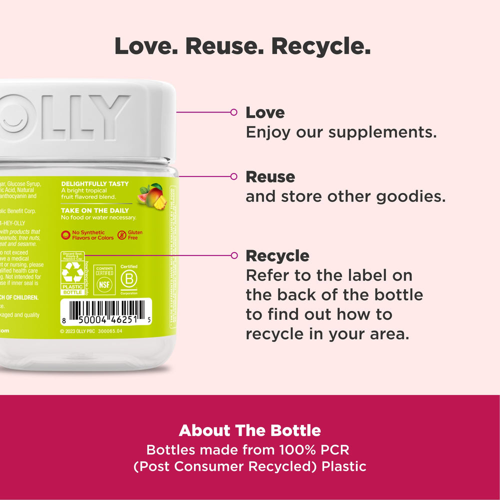 Packaging note showing gluten-free and no artificial colors or flavors