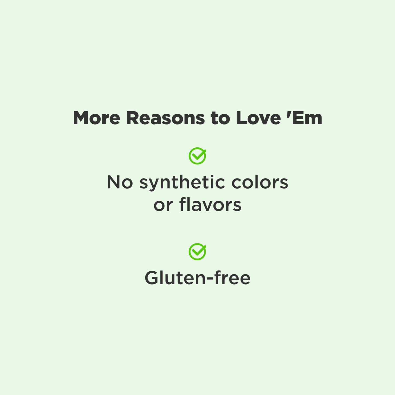 Close-up of Tropical Mango flavored probiotic gummies