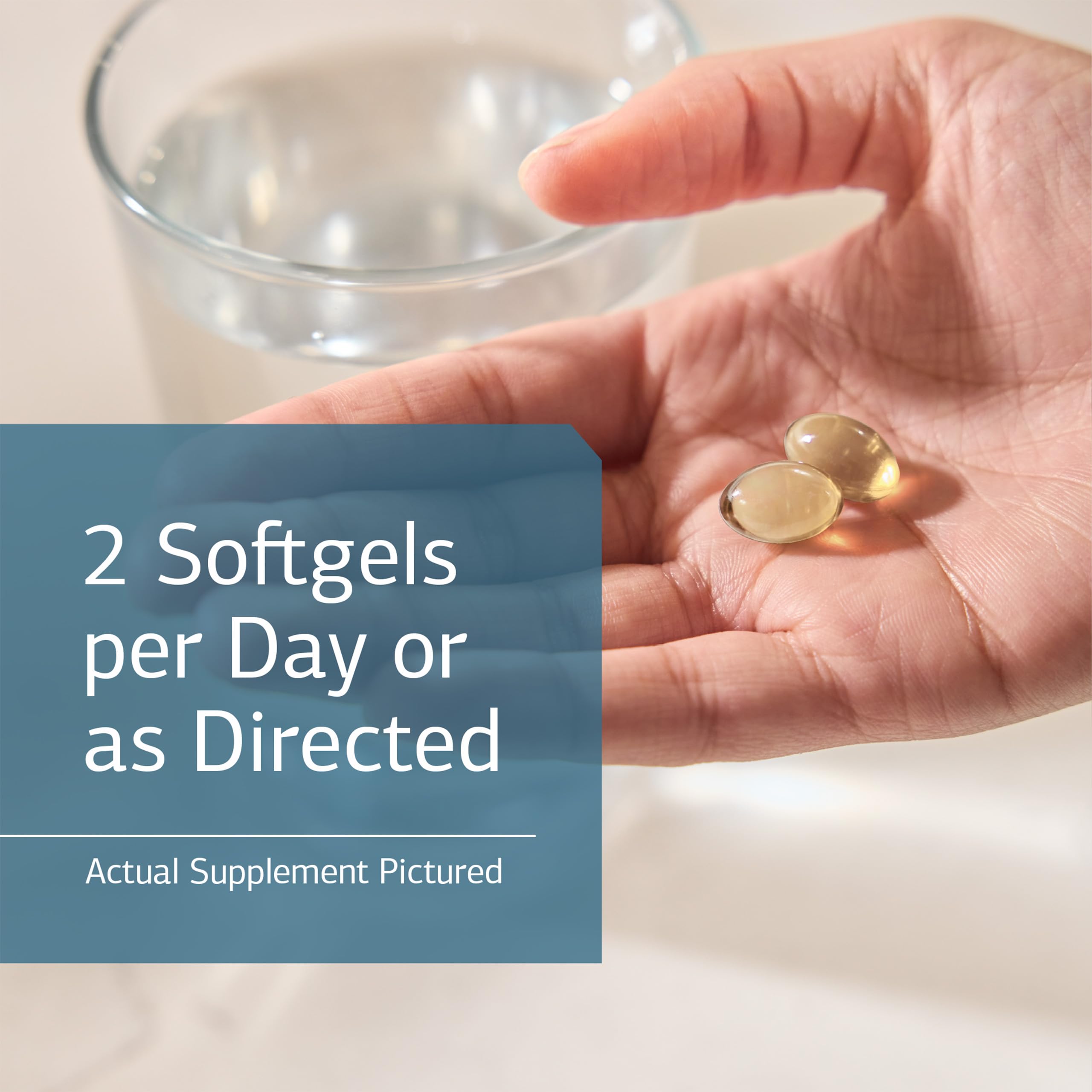 Close-up of Olprima EPA triglyceride omega-3 softgels