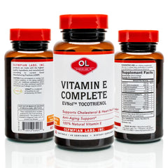 60 softgels Vitamin E Complete Tocomin packaging
