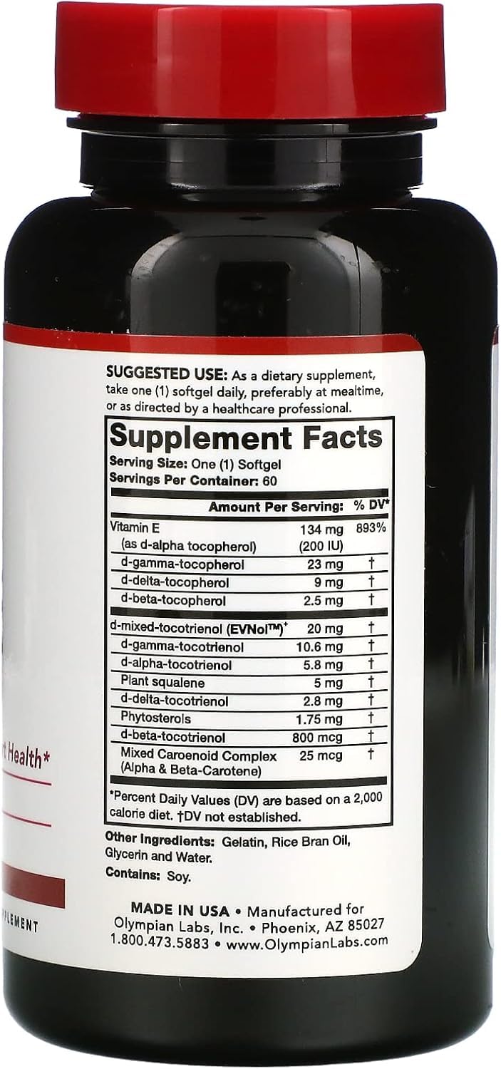 Close-up of Tocomin full-spectrum Vitamin E isomers