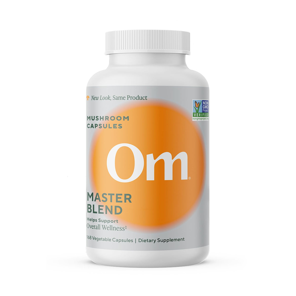 OM Master Blend bottle front view