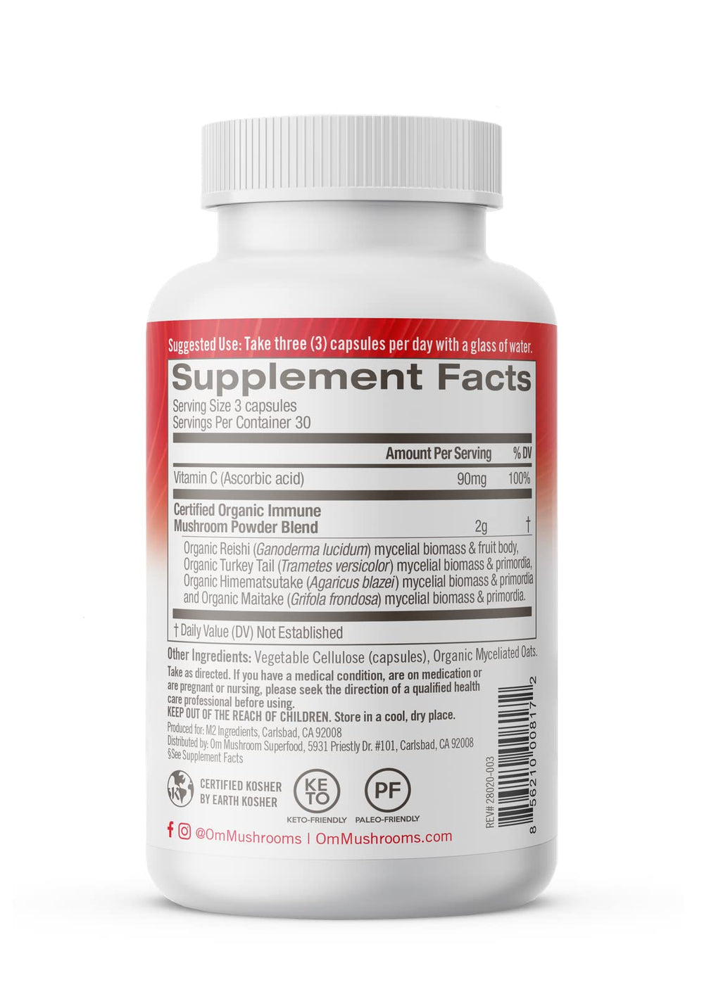 Product packaging and label image