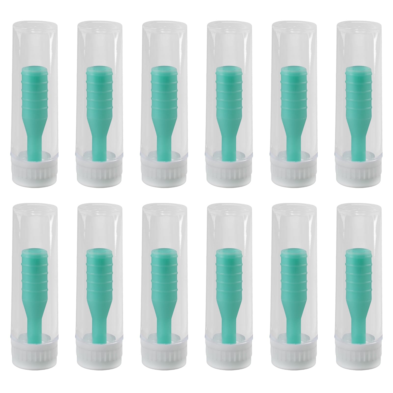 OMASUNB 12-piece contact lens applicator and remover set with soft tips