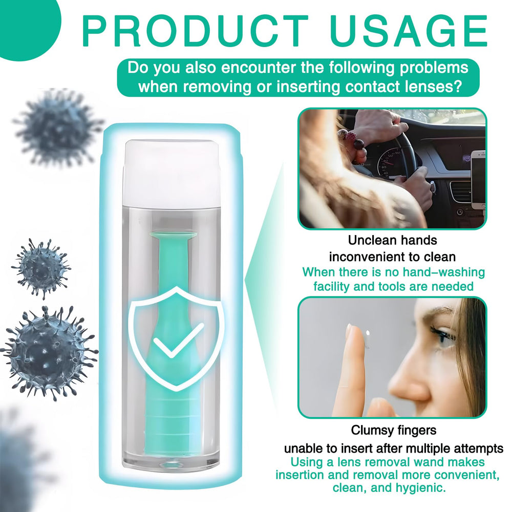 All-in-one kit suitable for disposable, toric, and colored lenses