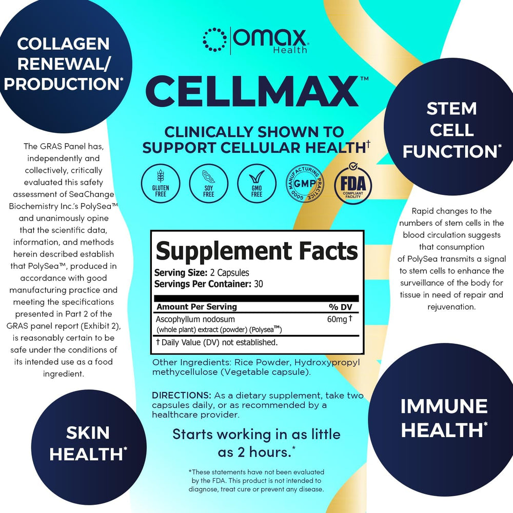 Antioxidant protection shield concept for Cellmax