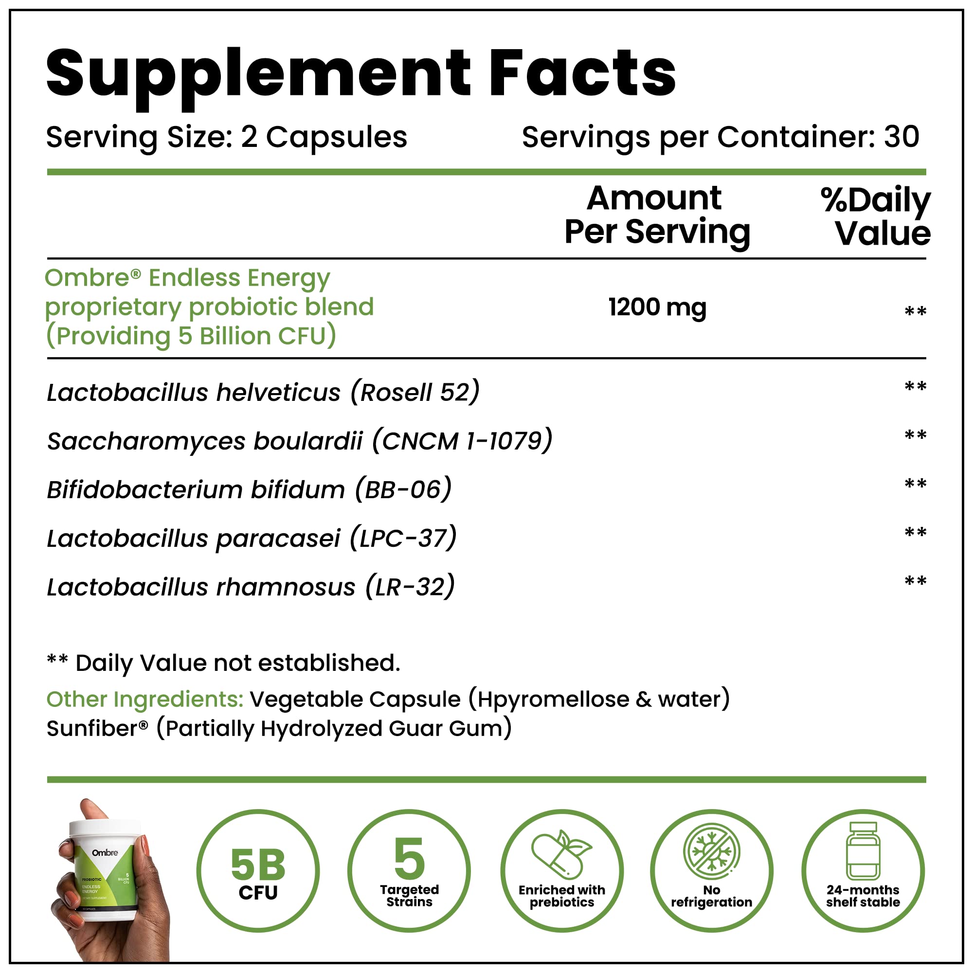 Vegan-friendly symbol and allergen free claim