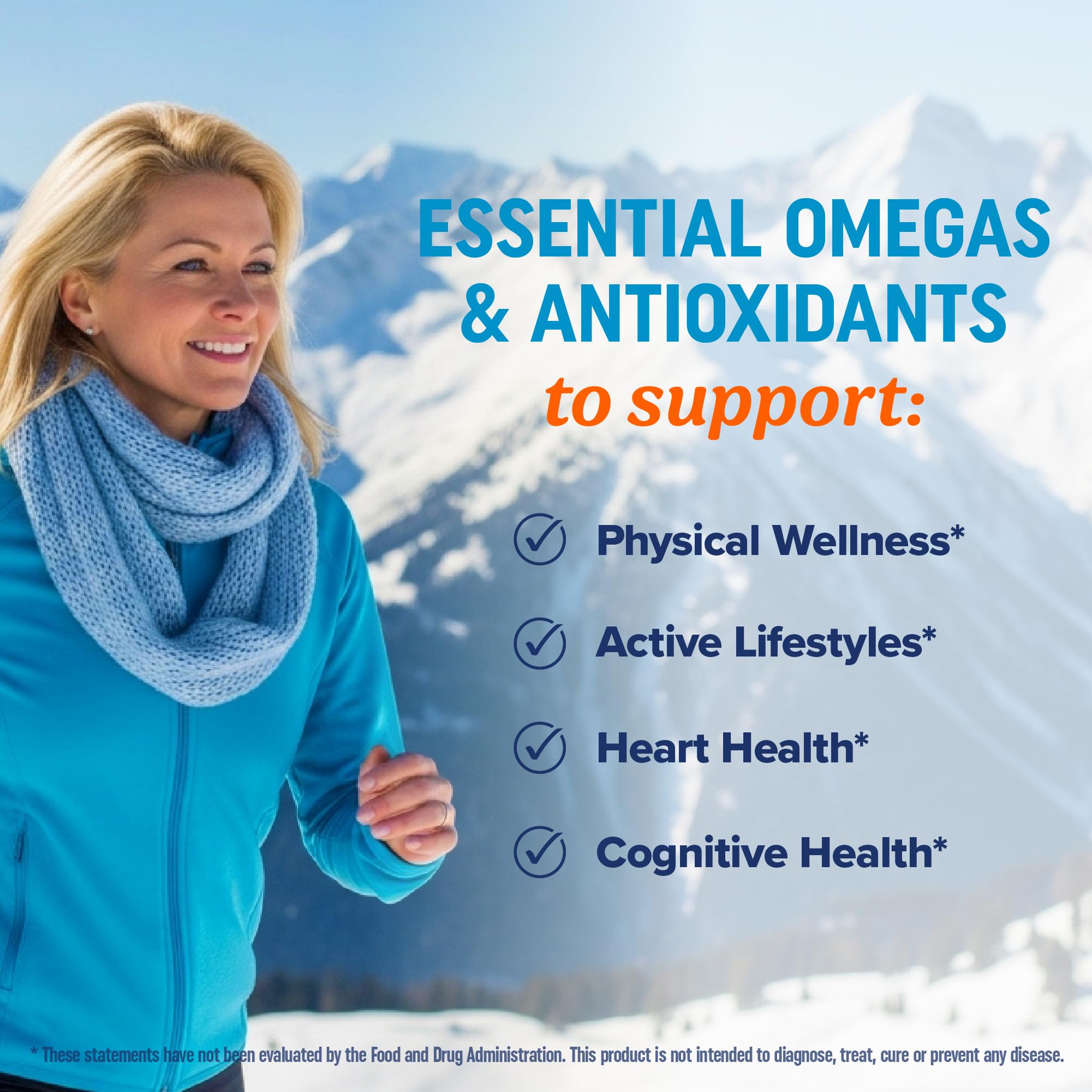 Cognitive health support concept with product