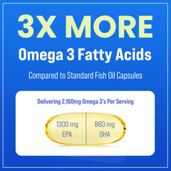 Burpless lemon-flavored omega-3 capsules