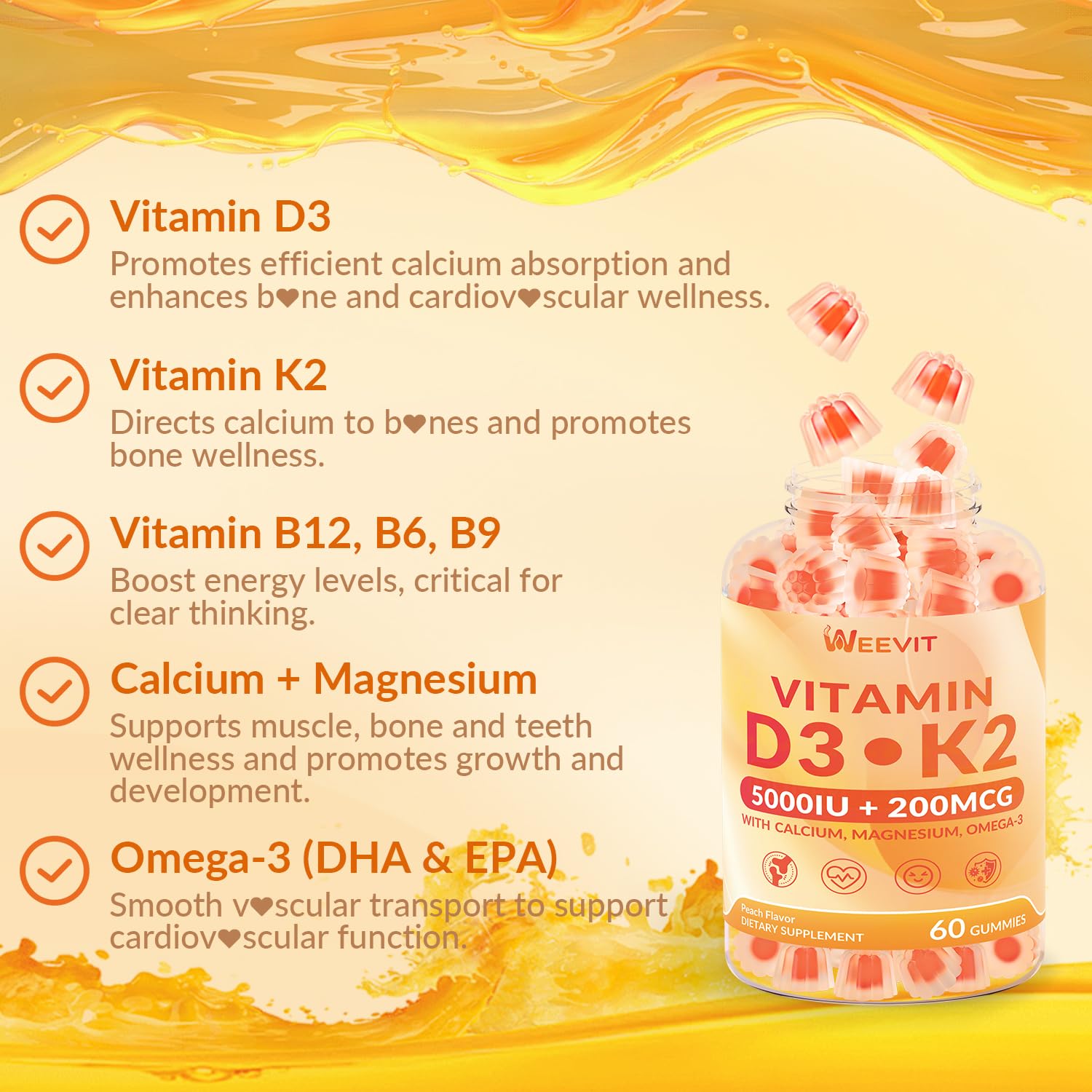 Omega-3 DHA & EPA illustration