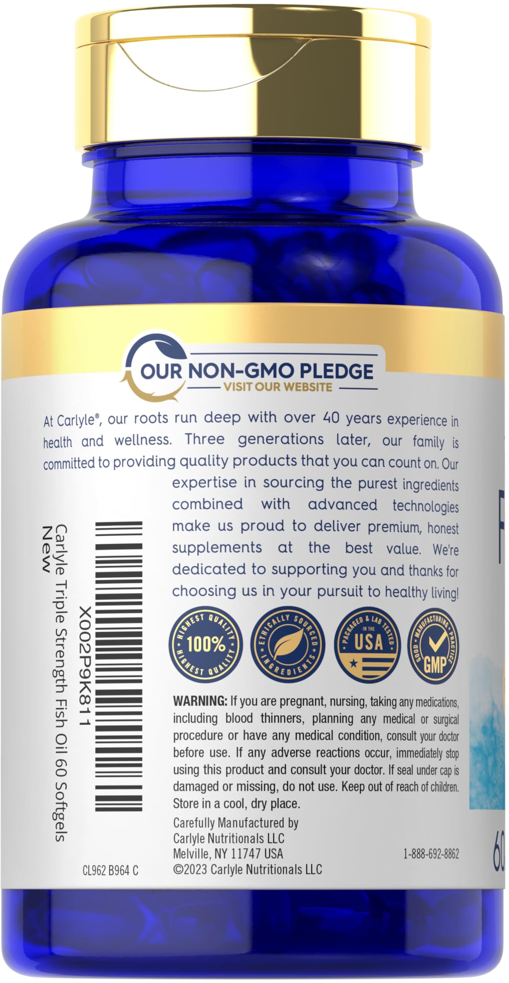 EPA and DHA omega-3 illustration