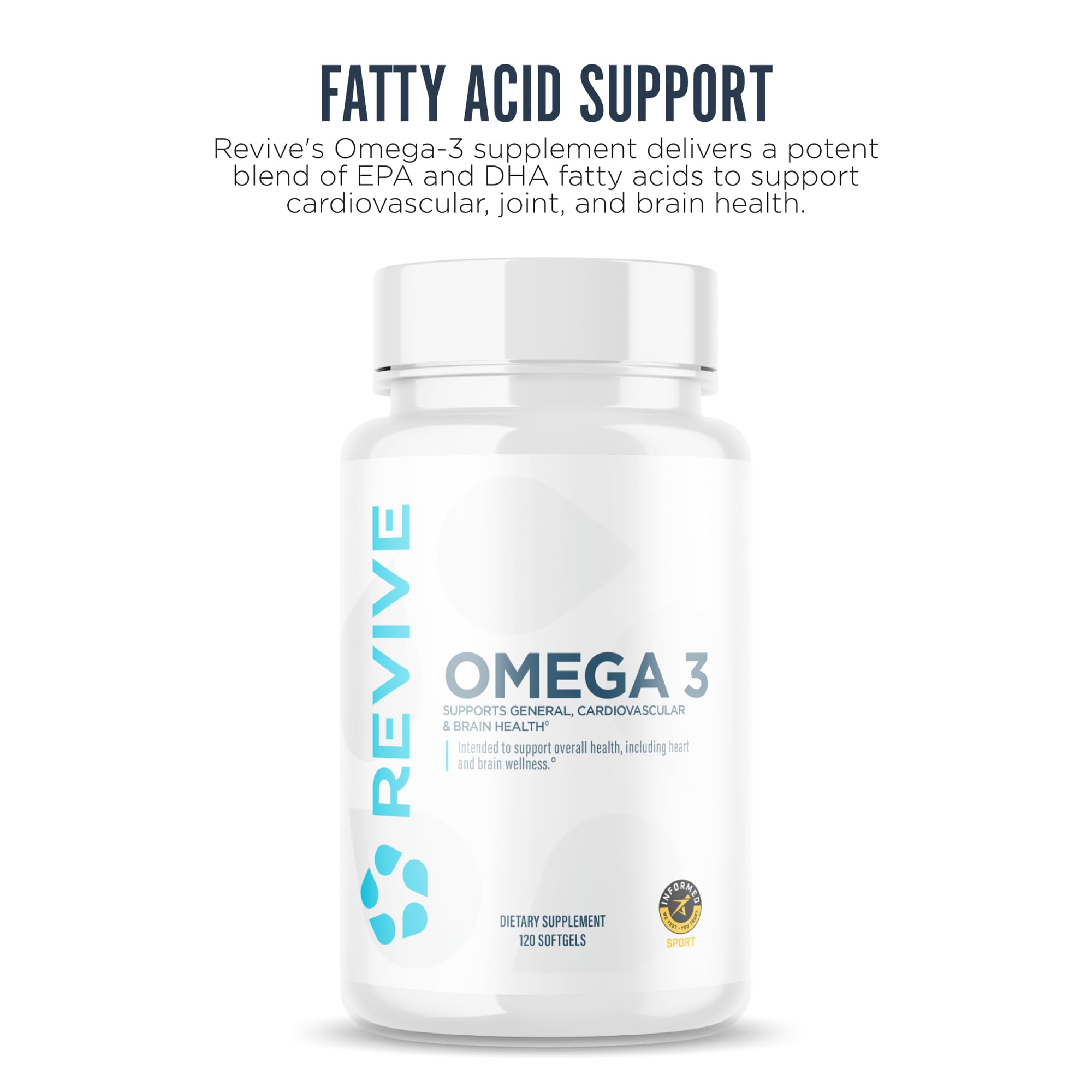 Close-up of EPA and DHA omega-3 softgels