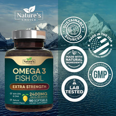 Close-up of EPA and DHA softgels for omega-3 fish oil