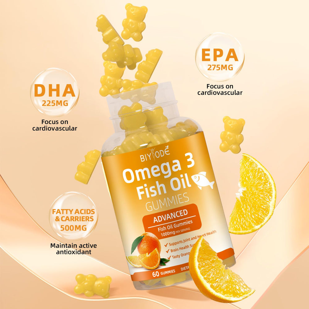 Omega-3 Fish Oil Gummies 60-count packaging