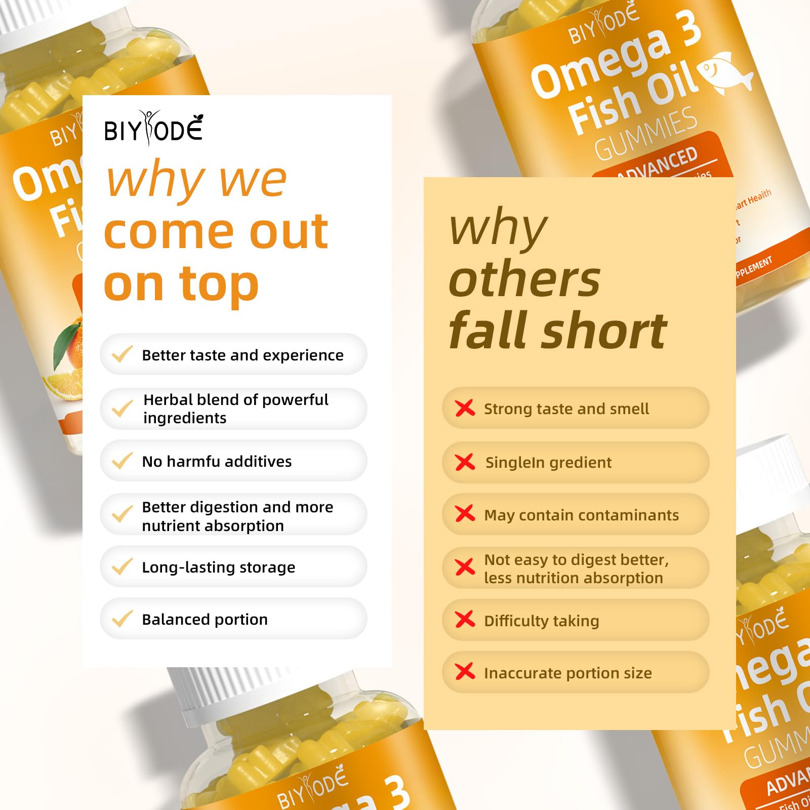 Omega-3 Gummies for emotional balance and energy