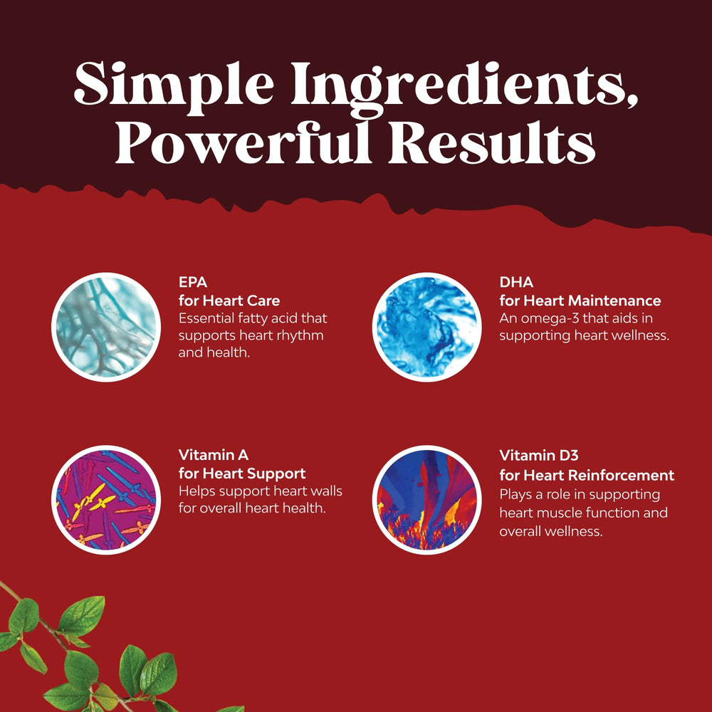 Nutrition facts illustrating EPA and DHA amounts