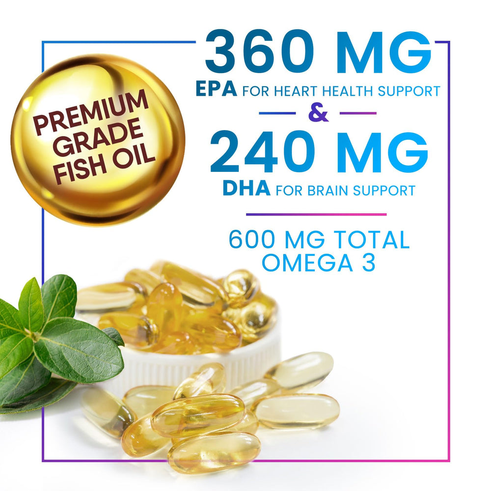 Sustainably sourced omega-3 label