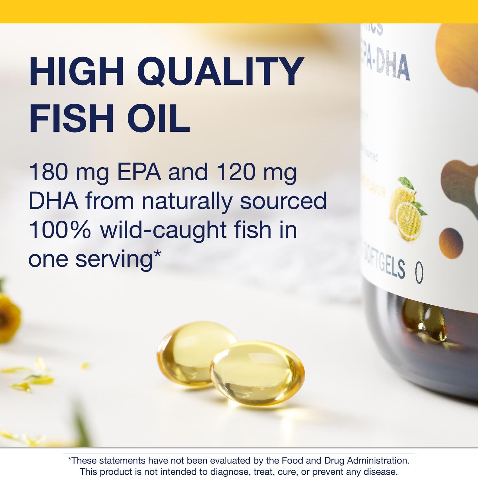 Packaging: Metagenics OmegaGenics Fish Oil, 270 softgels