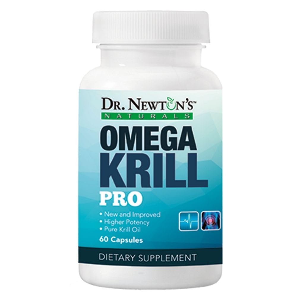 Dr. Newton's Naturals OmegaKrill Pro bottle front label