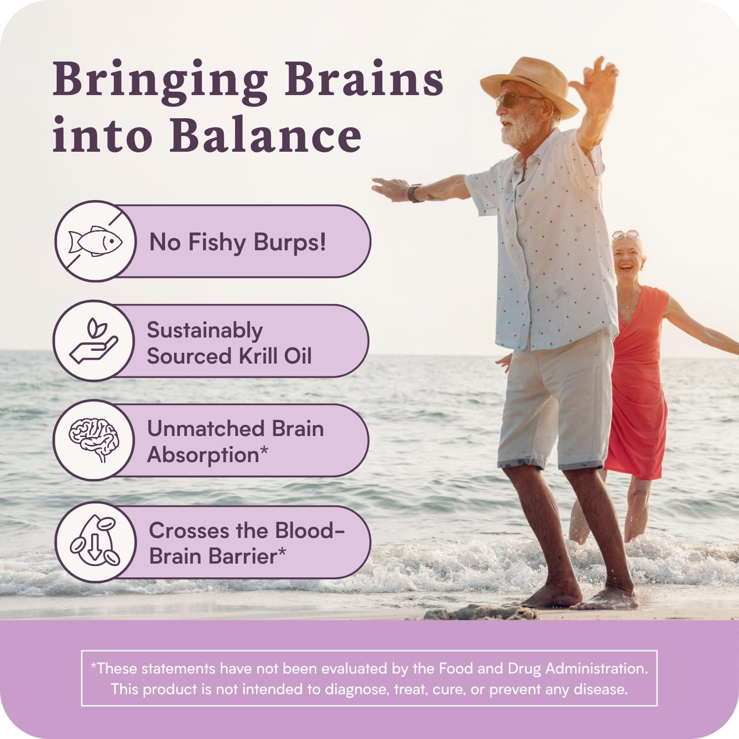 Eye retina illustration showing omega-3 support