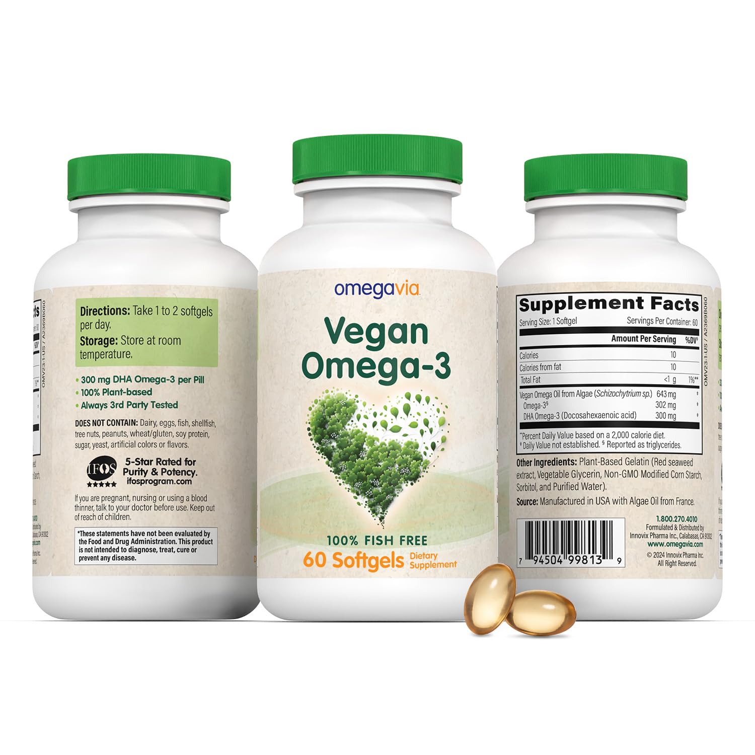 Bottle packaging close-up showing label