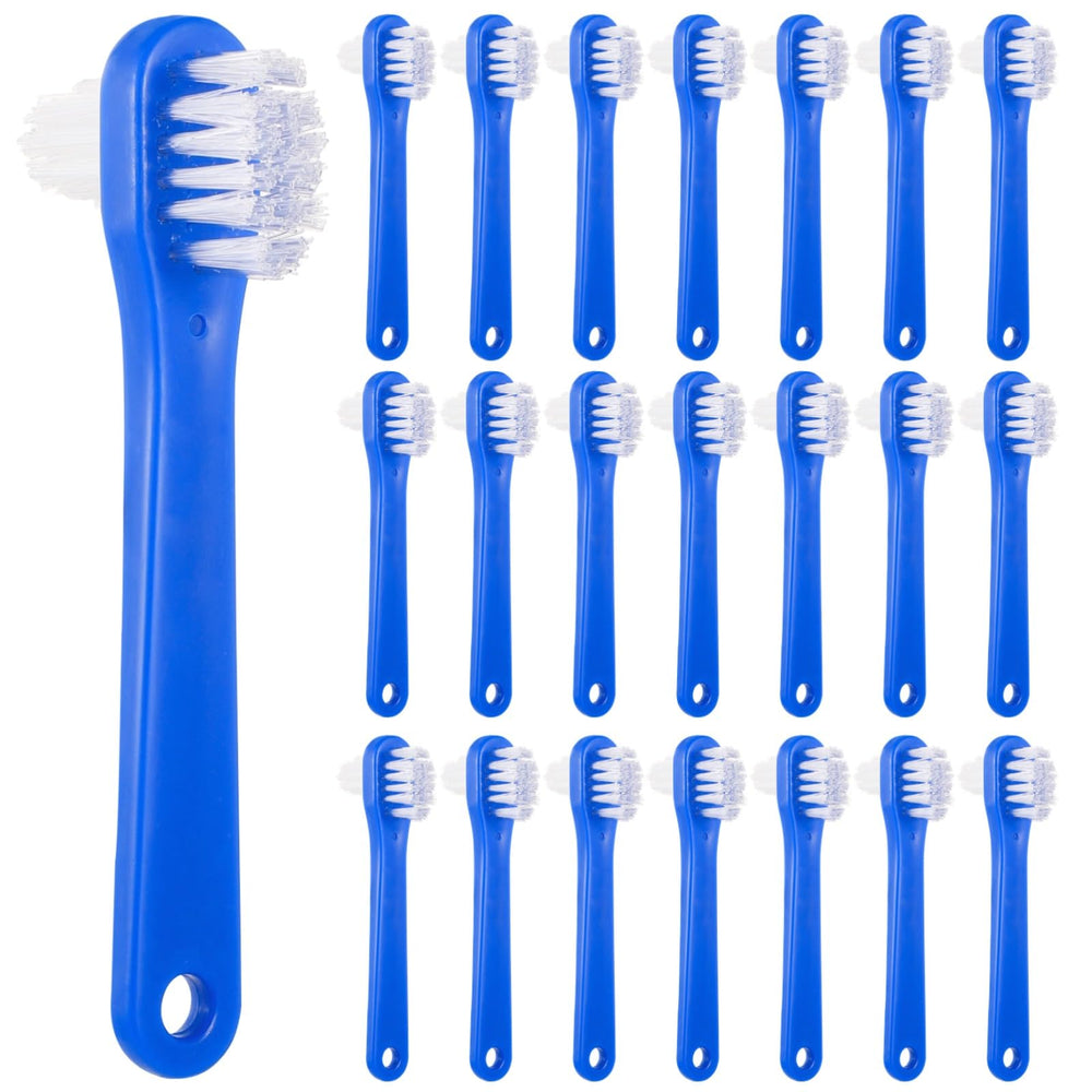 OMISTAR denture brushes set of 50 dual-sided bristles