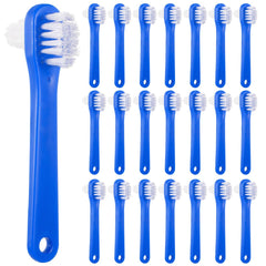 OMISTAR denture brushes set of 50 dual-sided bristles