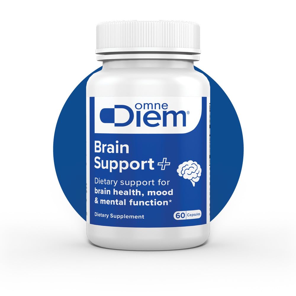 Omne Diem Brain Support bottle with Cerenx and MecobalActive ingredients