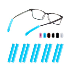 Omnful Glasses Ear Cushions - Black - 5 Pairs