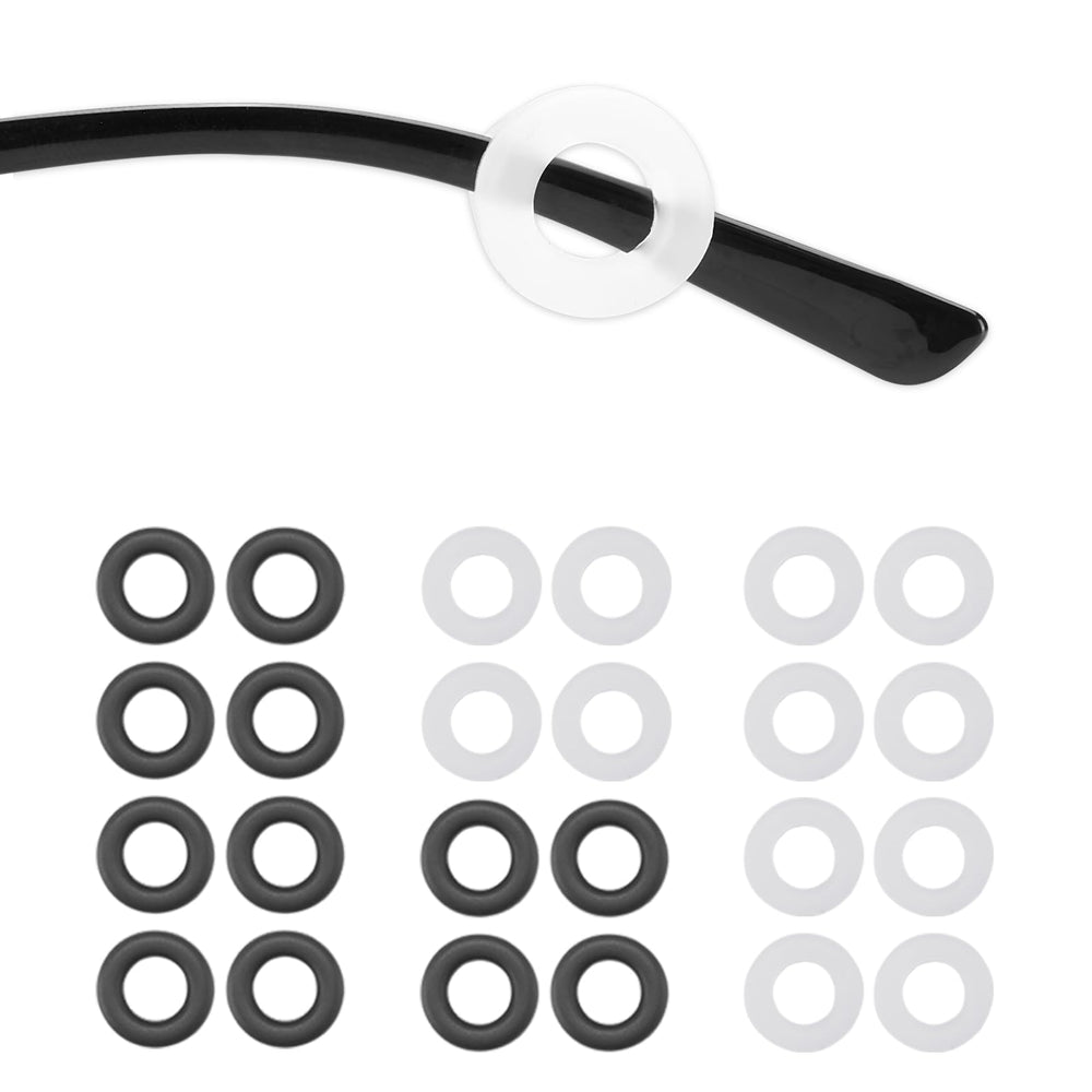Close-up of Omnful silicone ear cushions with 0.5 inch diameter
