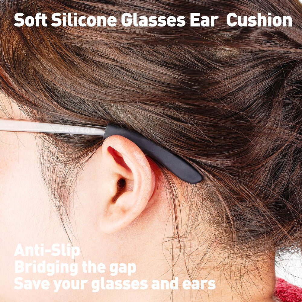 Opening size 6.5mm by 3.5mm for flexible temple fit