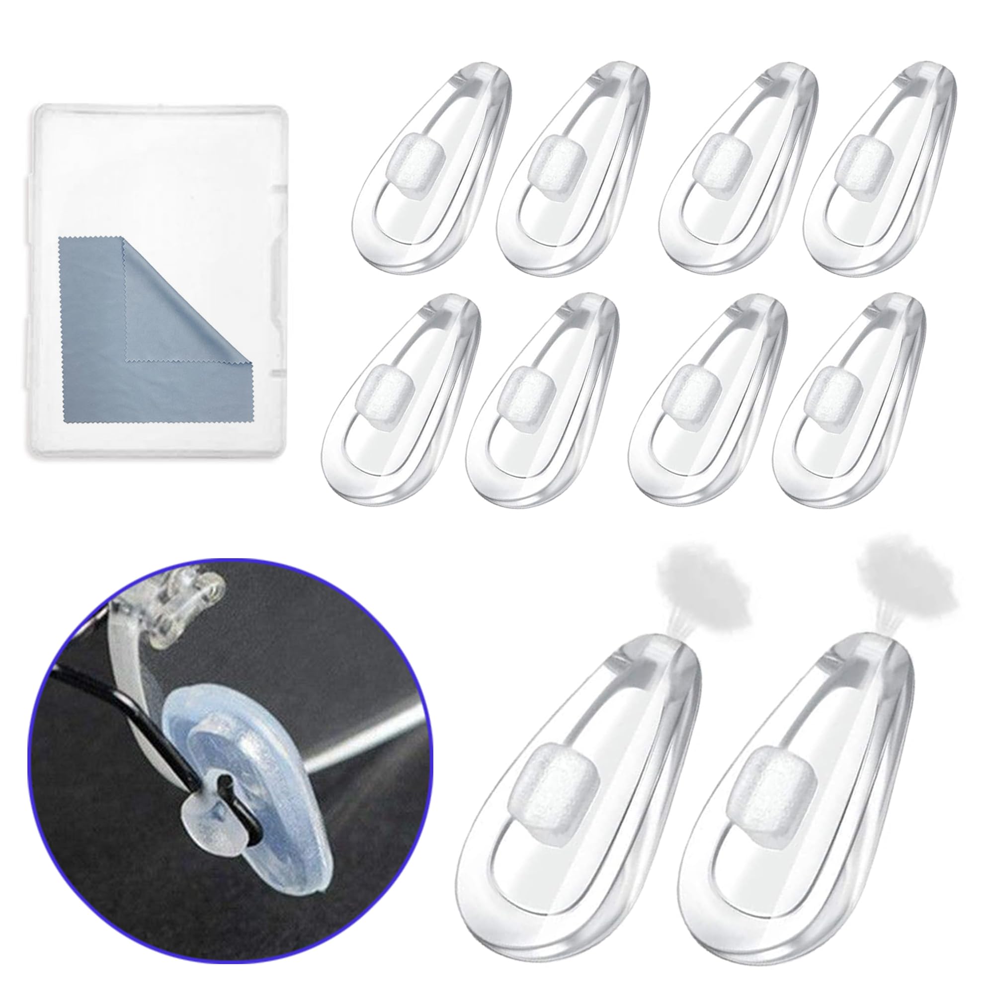 Omnful nose pads packaging with 5 pairs