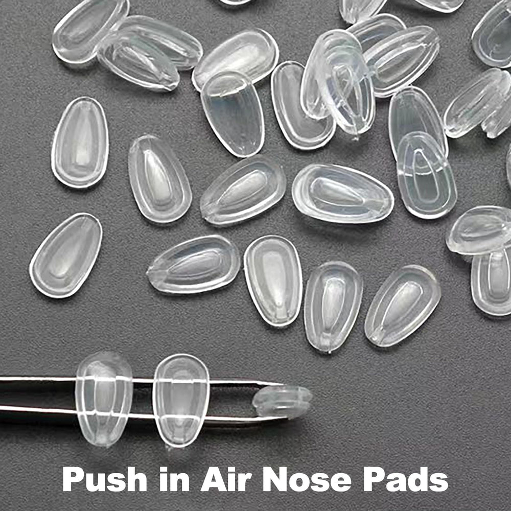 Includes cleaning cloth and storage box with nose pads