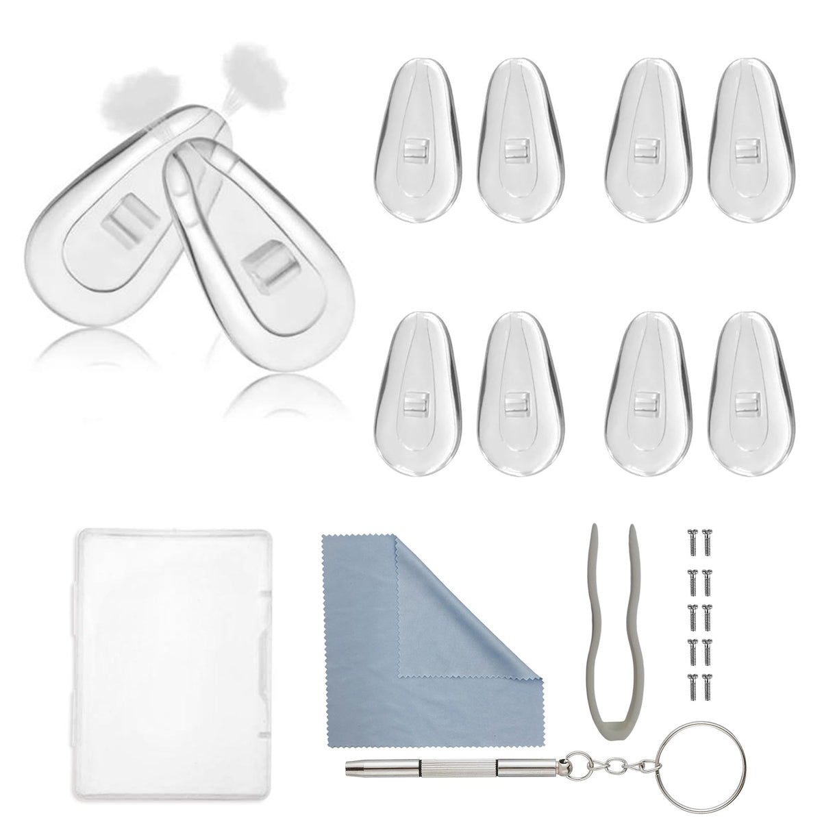 Omnful Nose Pads Kit box with all components
