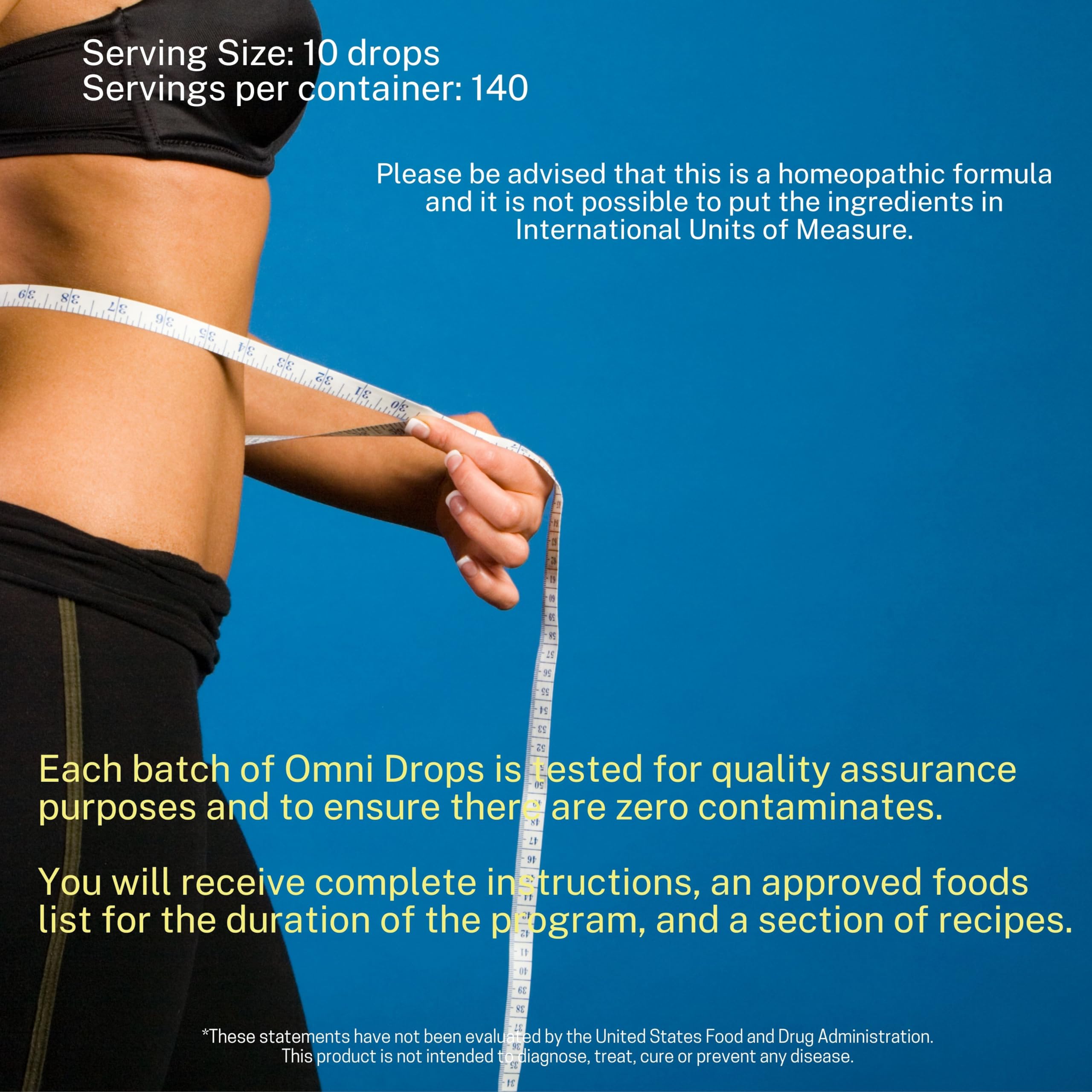 Shake well instruction on Omni IV label