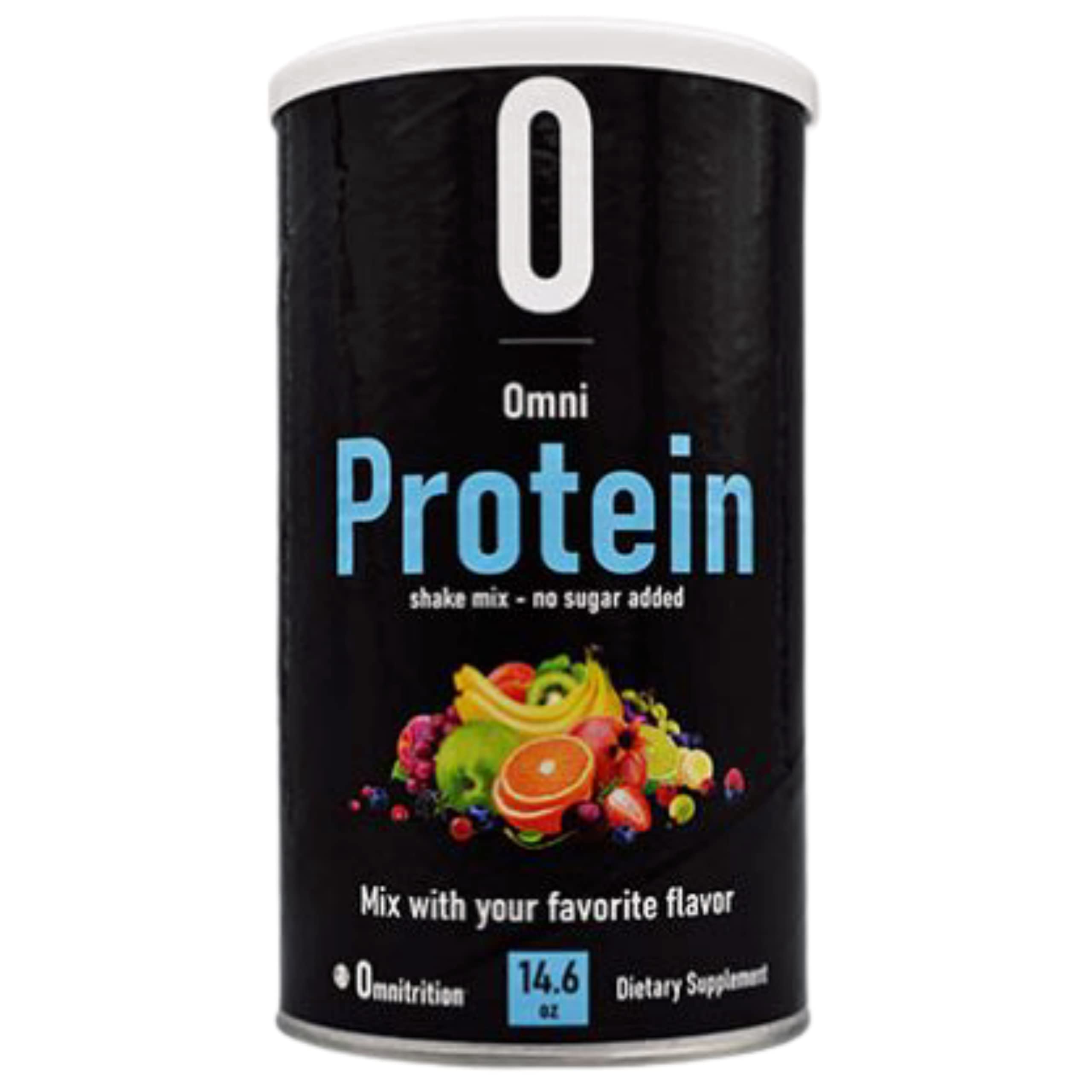 Omni Drop Program protein replacement concept infographic