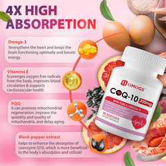 PQQ and DHA support brain health and energy metabolism