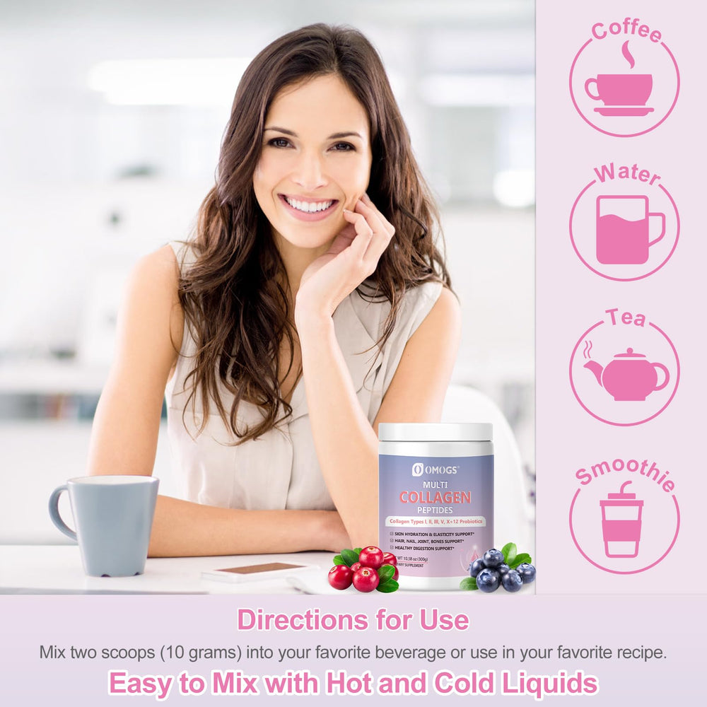 Serving suggestions with coffee or smoothie